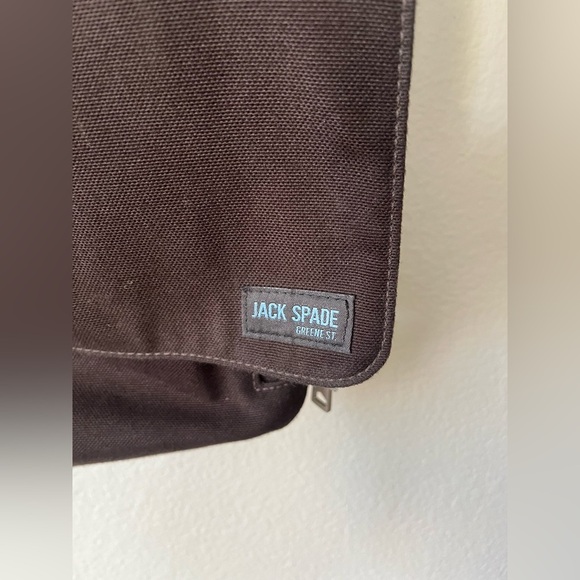 Jack Spade Canvas Single Strap Messenger Bag in Brown Mens One Size - Picture 5 of 16